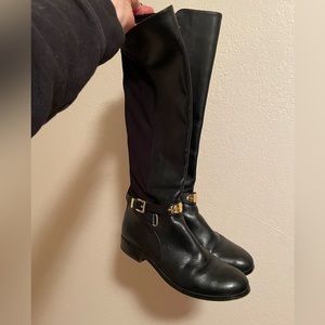 Michael Kors Leather Riding Boots